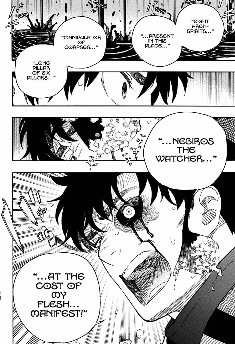 Read Blue Exorcist chapter 165 image 5 on Lezhin