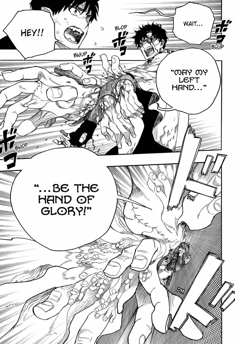 Read Blue Exorcist chapter 165 image 6 on Lezhin