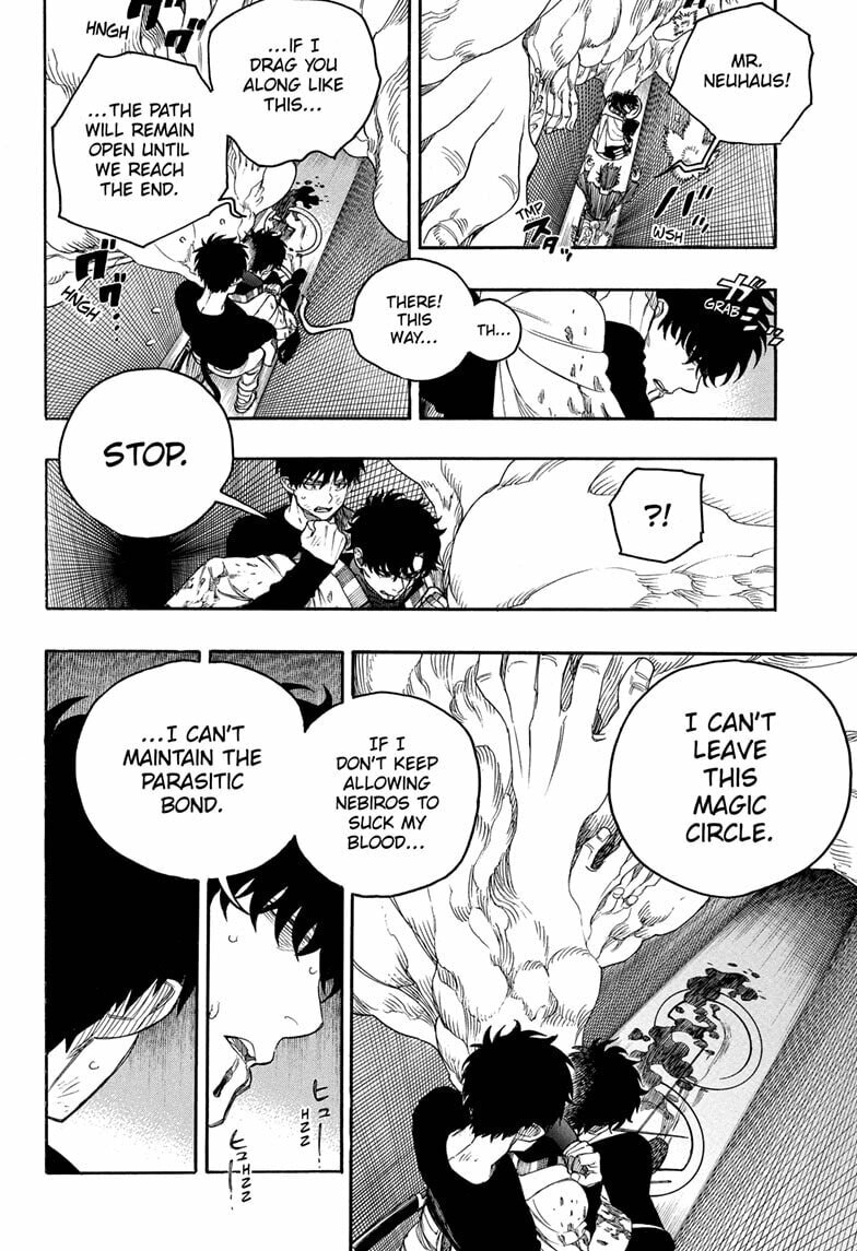 Read Blue Exorcist chapter 165 image 9 on Lezhin