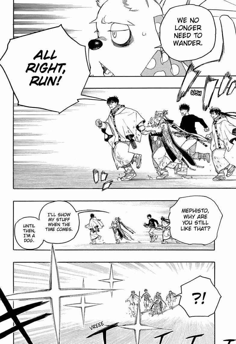 Read Blue Exorcist chapter 166 image 15 on Lezhin