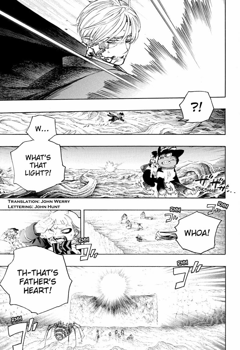 Read Blue Exorcist chapter 166 image 2 on Lezhin