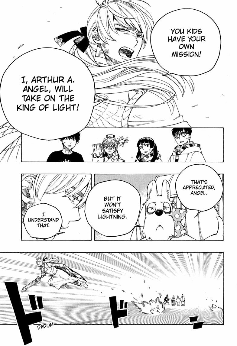 Read Blue Exorcist chapter 166 image 20 on Lezhin