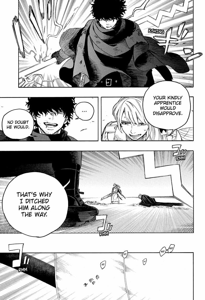 Read Blue Exorcist chapter 166 image 24 on Lezhin