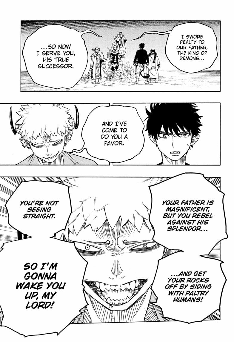 Read Blue Exorcist chapter 166 image 28 on Lezhin