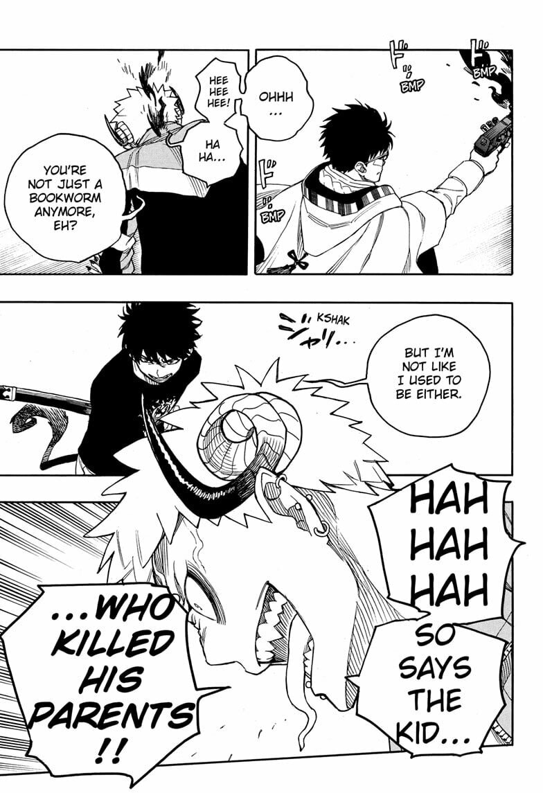 Read Blue Exorcist chapter 166 image 32 on Lezhin
