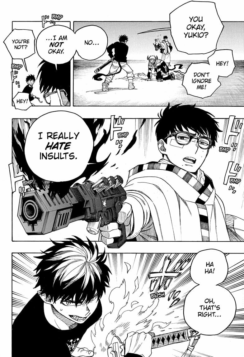 Read Blue Exorcist chapter 166 image 33 on Lezhin