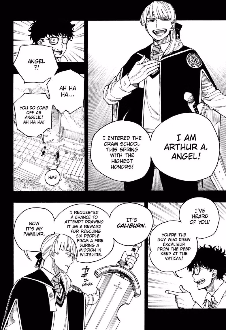 Read Blue Exorcist chapter 168 image 13 on Lezhin