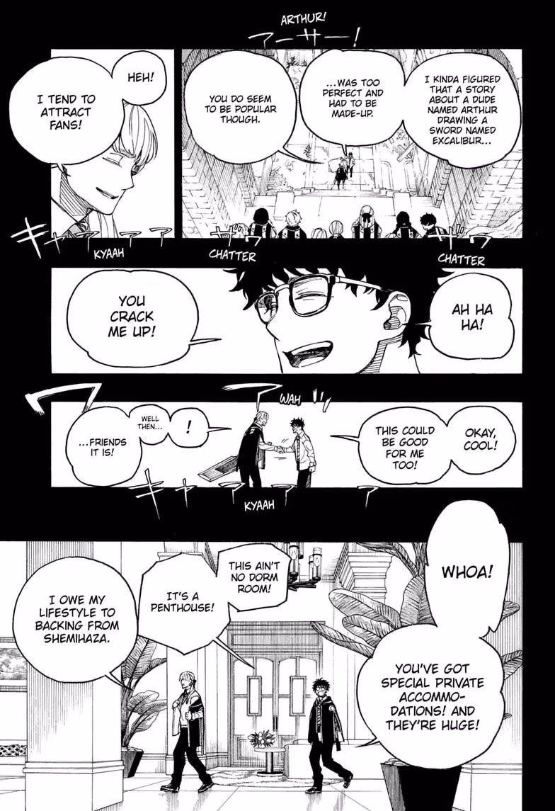 Read Blue Exorcist chapter 168 image 14 on Lezhin