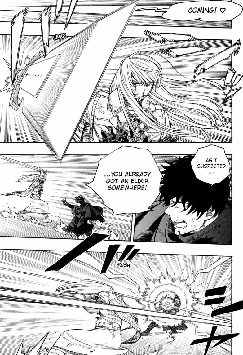 Read Blue Exorcist chapter 168 image 34 on Lezhin