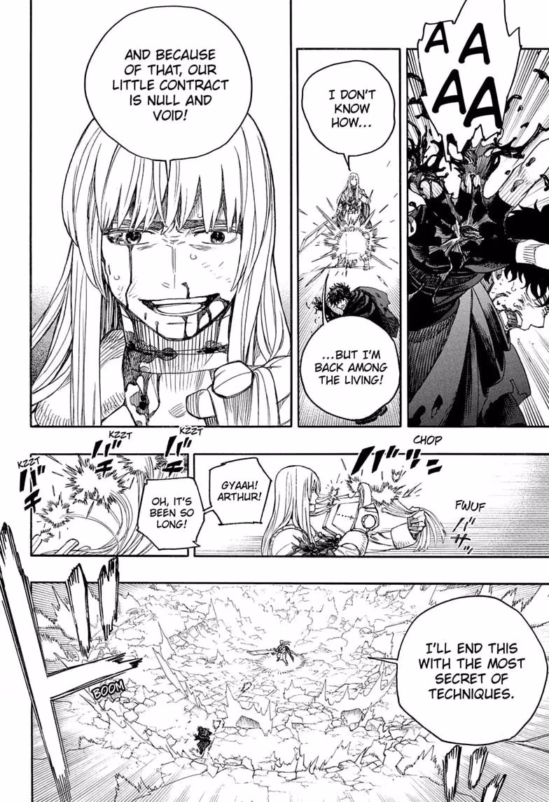 Read Blue Exorcist chapter 168 image 35 on Lezhin
