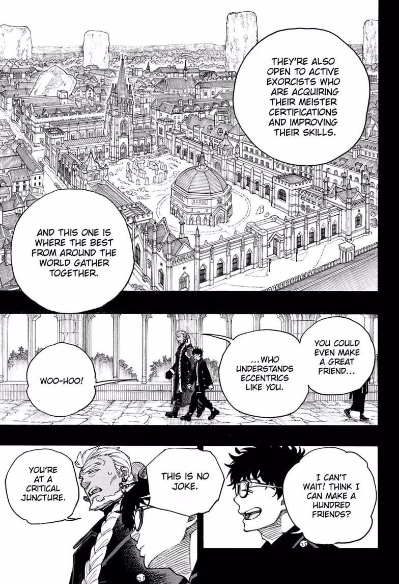 Read Blue Exorcist chapter 168 image 4 on Lezhin