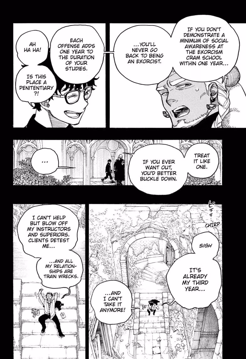 Read Blue Exorcist chapter 168 image 5 on Lezhin