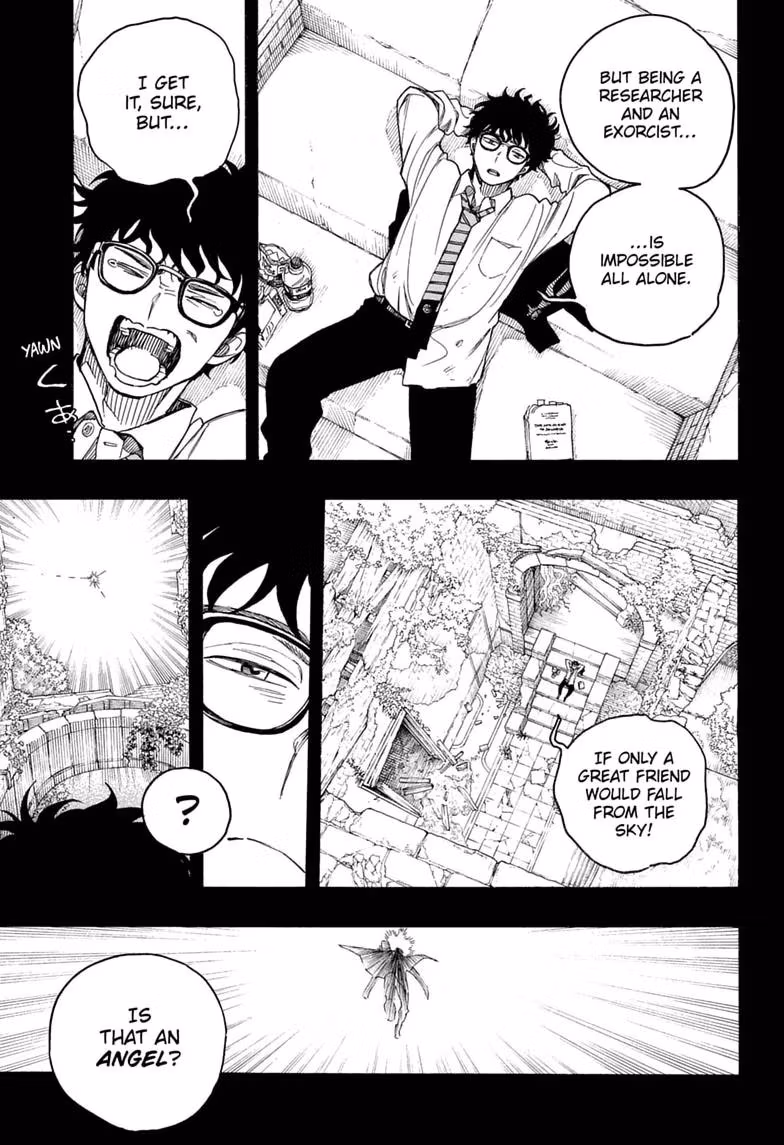Read Blue Exorcist chapter 168 image 6 on Lezhin