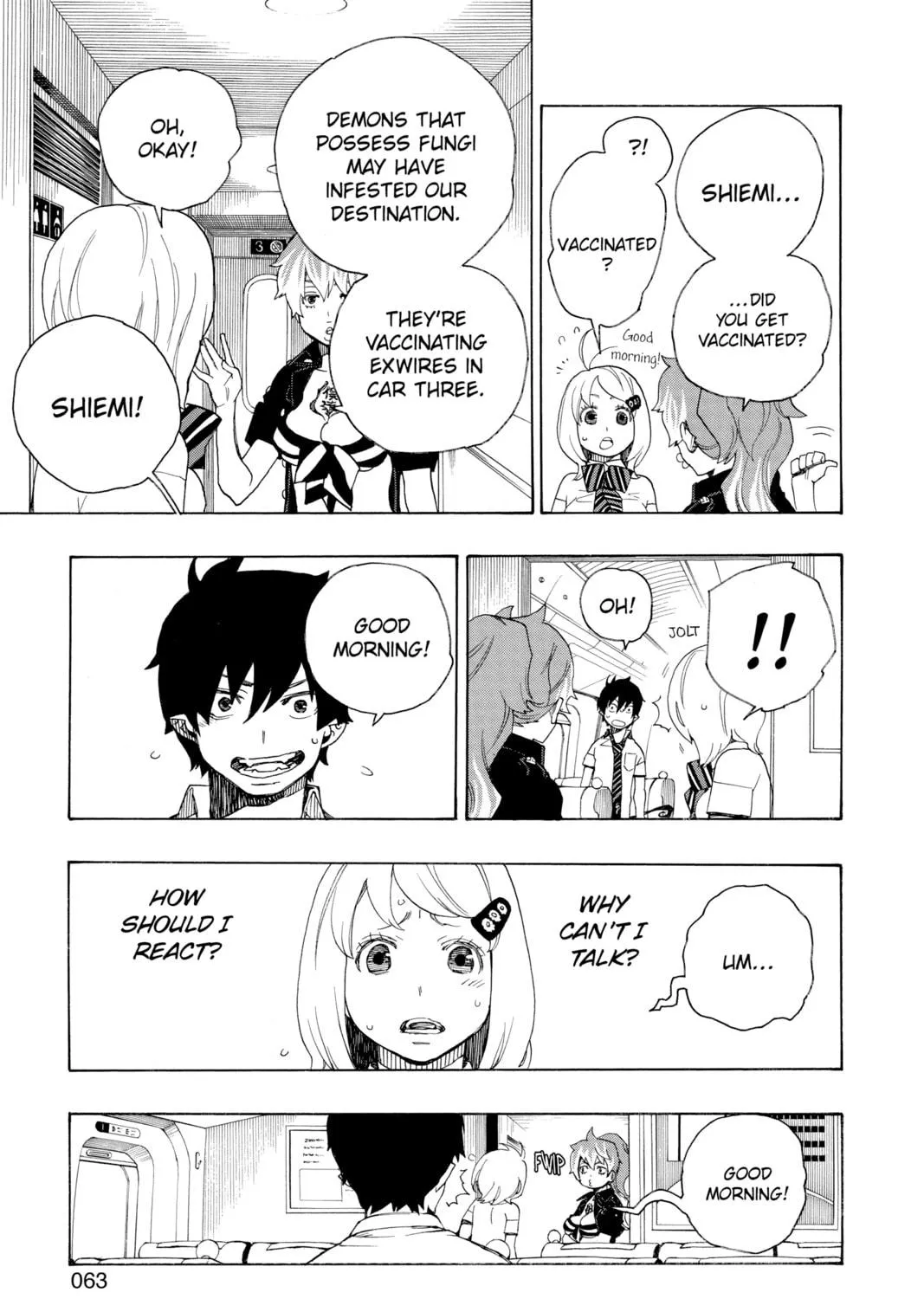 Read Blue Exorcist chapter 17 image 16 on Lezhin