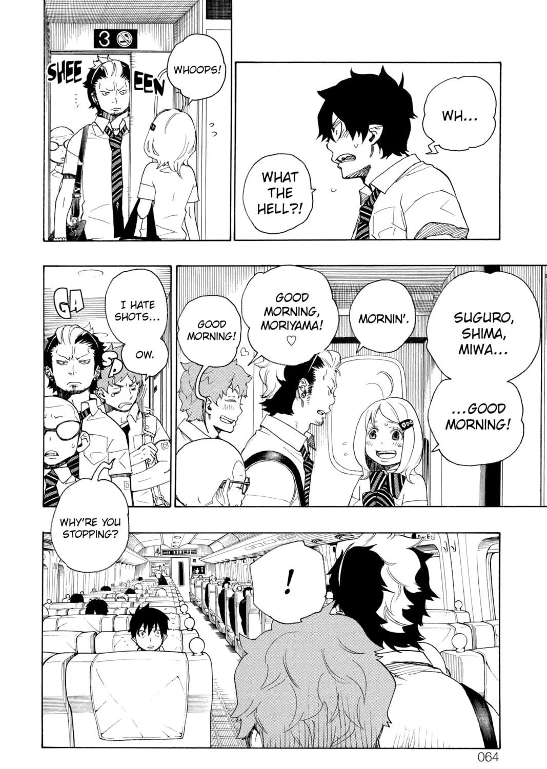 Read Blue Exorcist chapter 17 image 18 on Lezhin