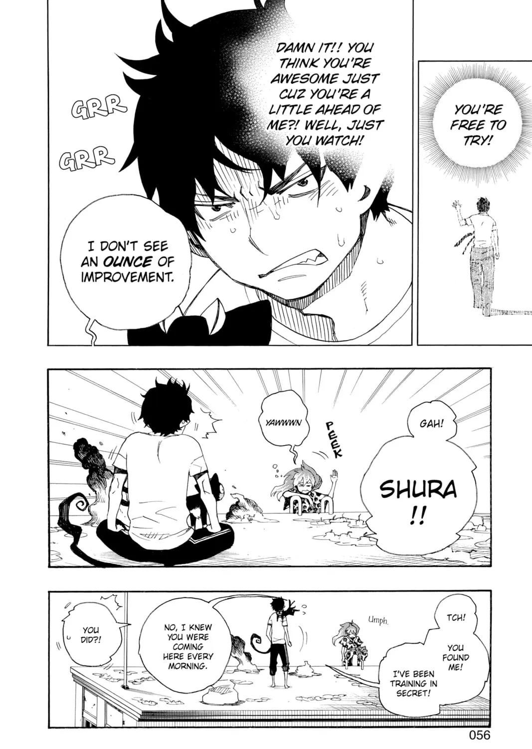 Read Blue Exorcist chapter 17 image 2 on Lezhin