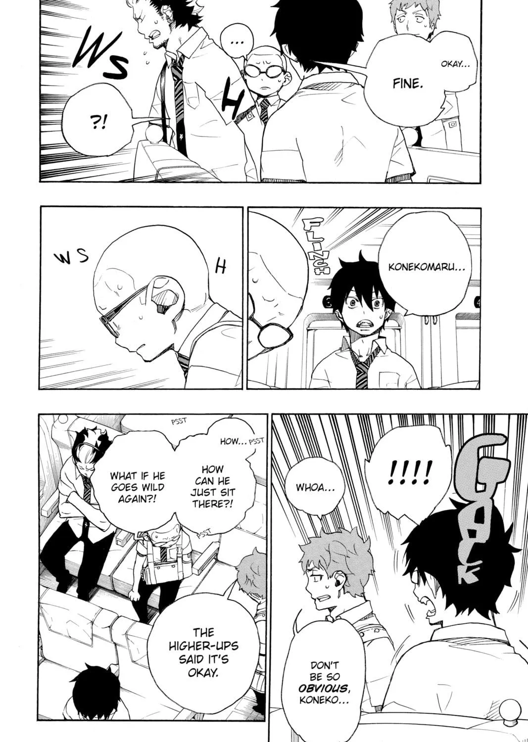 Read Blue Exorcist chapter 17 image 22 on Lezhin