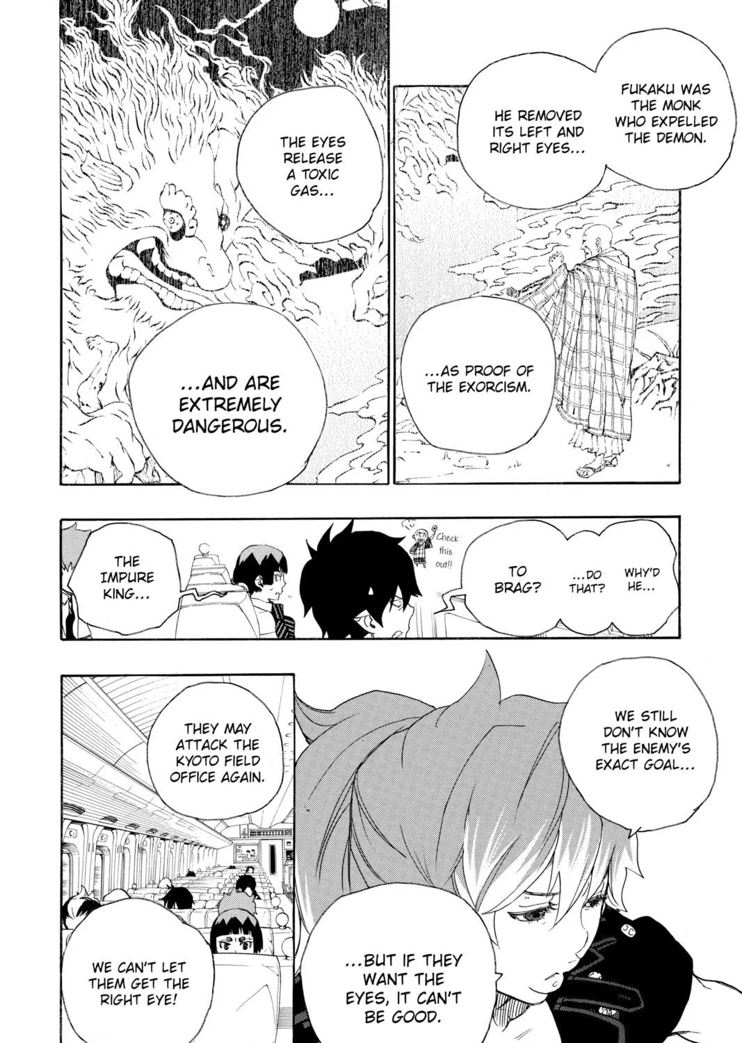 Read Blue Exorcist chapter 17 image 34 on Lezhin