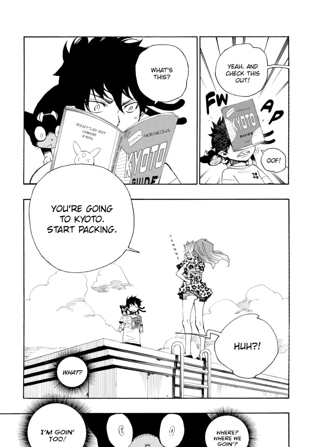 Read Blue Exorcist chapter 17 image 4 on Lezhin
