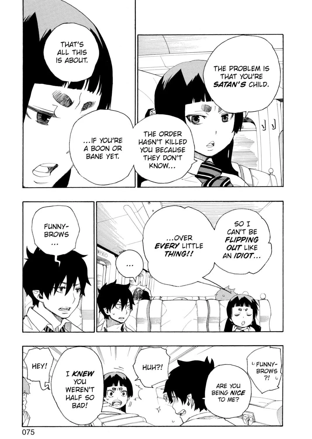 Read Blue Exorcist chapter 17 image 40 on Lezhin