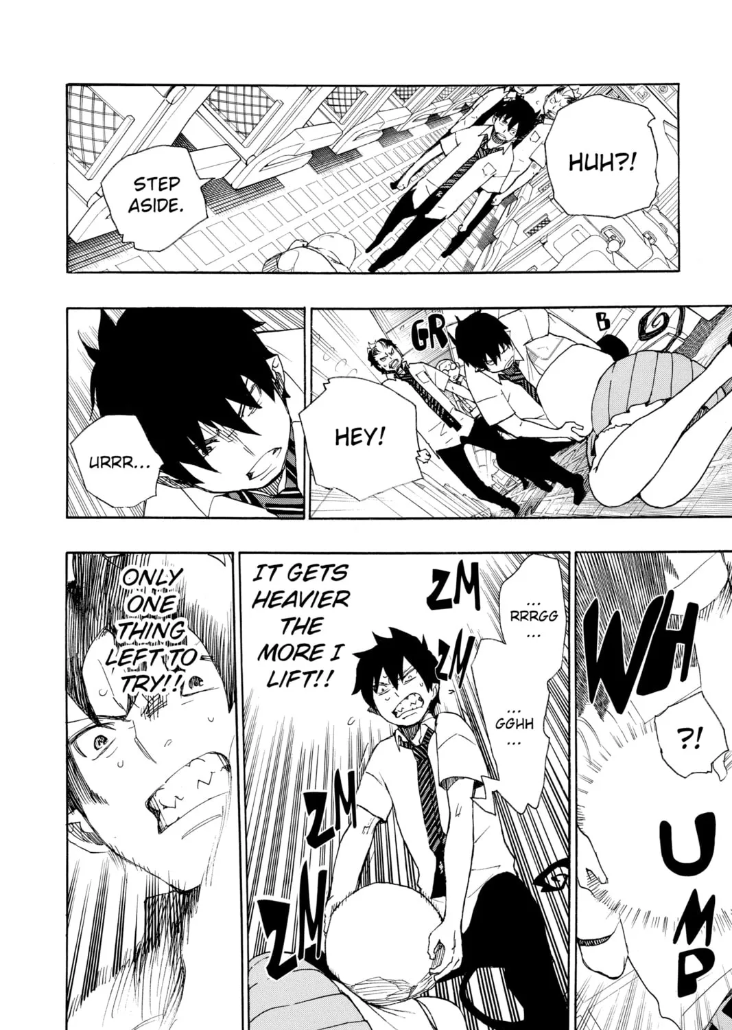 Read Blue Exorcist chapter 17 image 54 on Lezhin