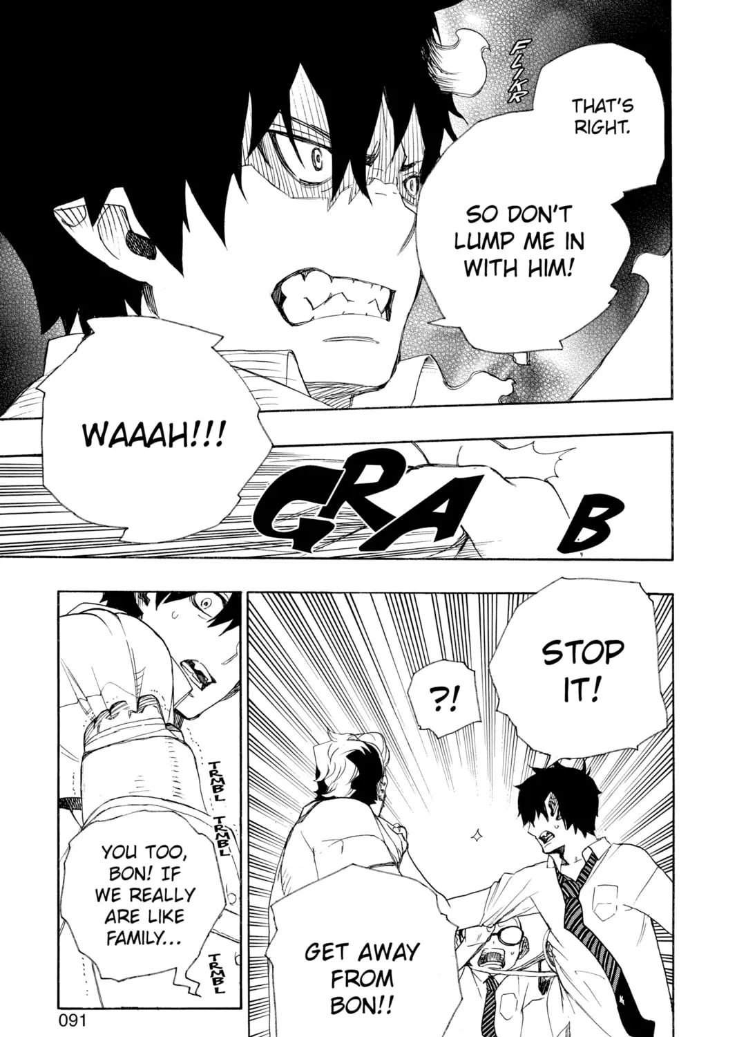 Read Blue Exorcist chapter 17 image 72 on Lezhin