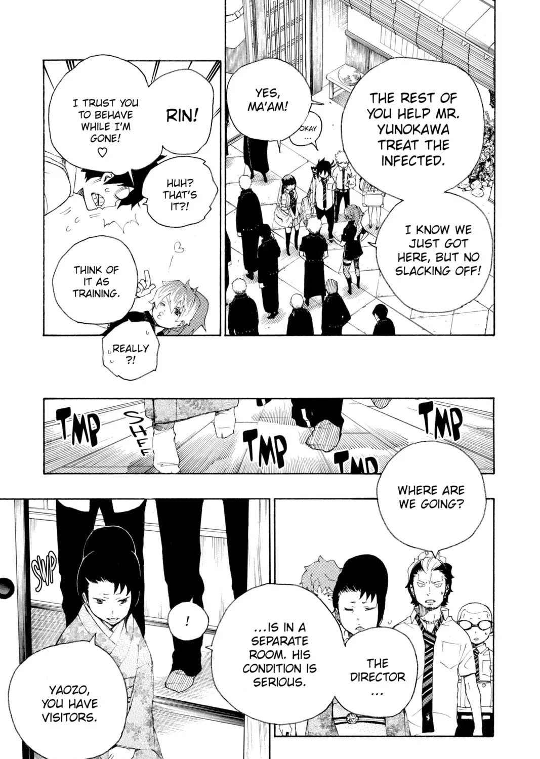 Read Blue Exorcist chapter 18 image 12 on Lezhin