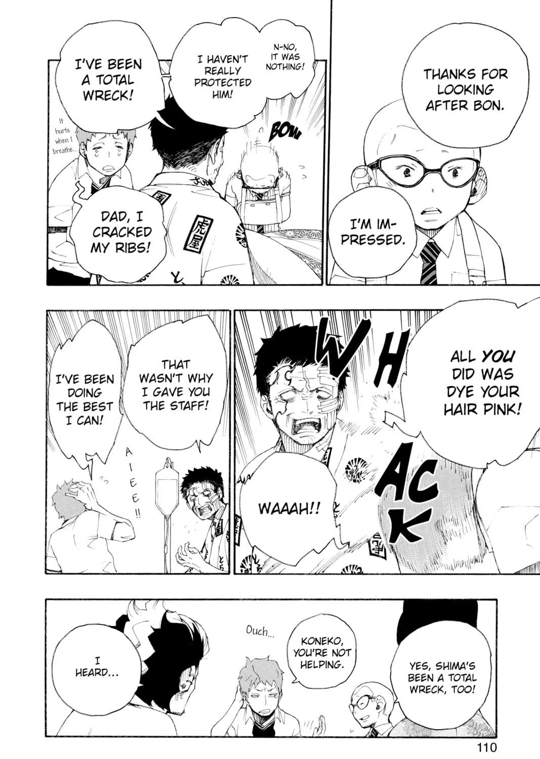 Read Blue Exorcist chapter 18 image 18 on Lezhin