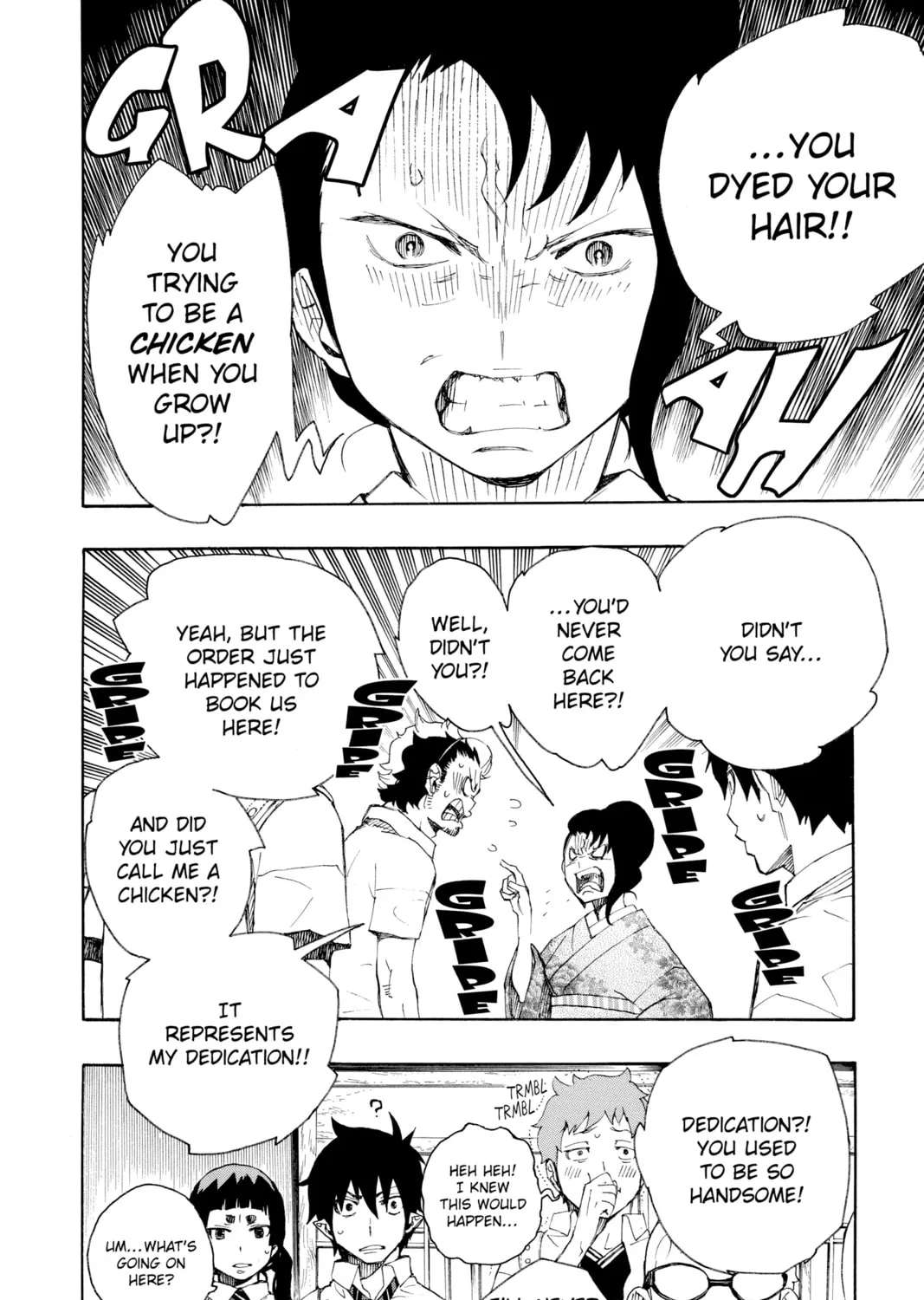 Read Blue Exorcist chapter 18 image 2 on Lezhin
