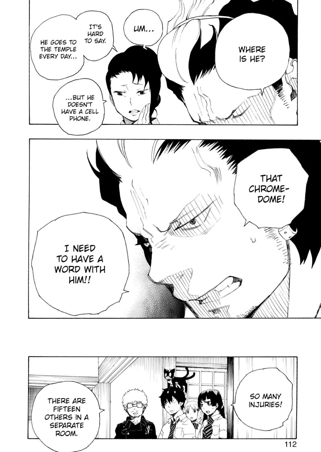 Read Blue Exorcist chapter 18 image 22 on Lezhin