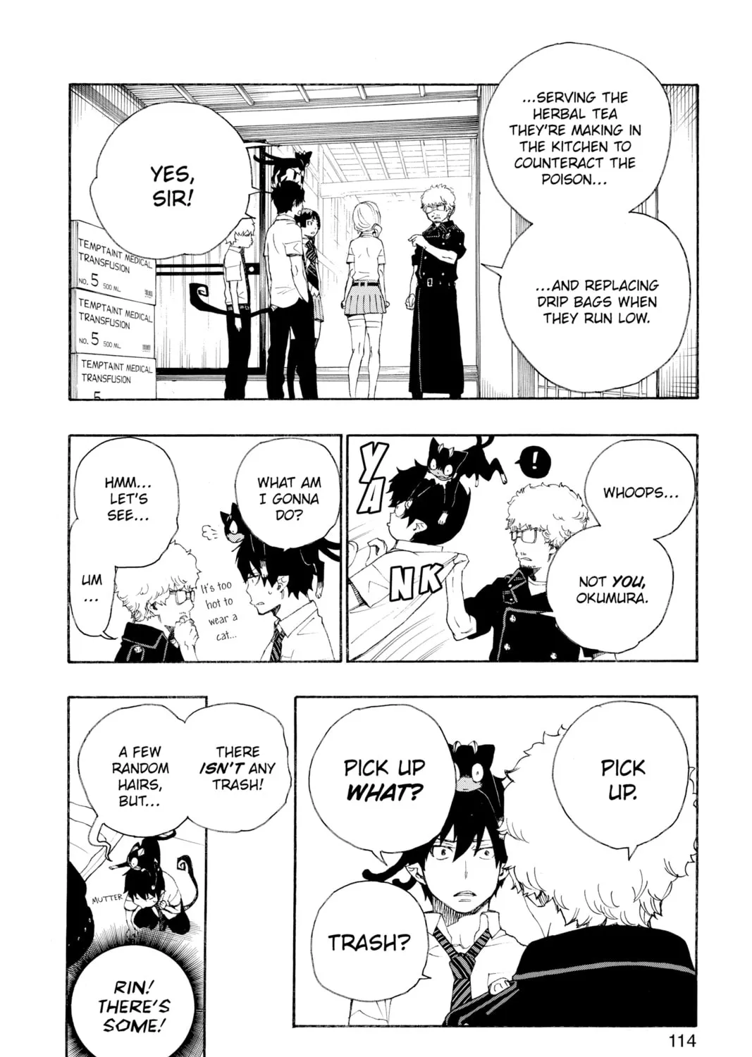 Read Blue Exorcist chapter 18 image 26 on Lezhin