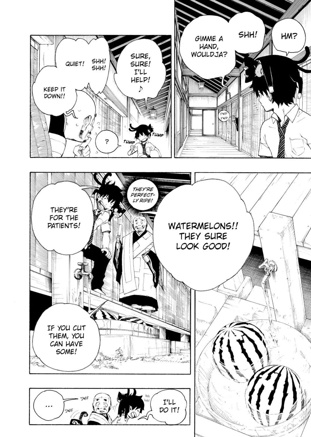 Read Blue Exorcist chapter 18 image 30 on Lezhin