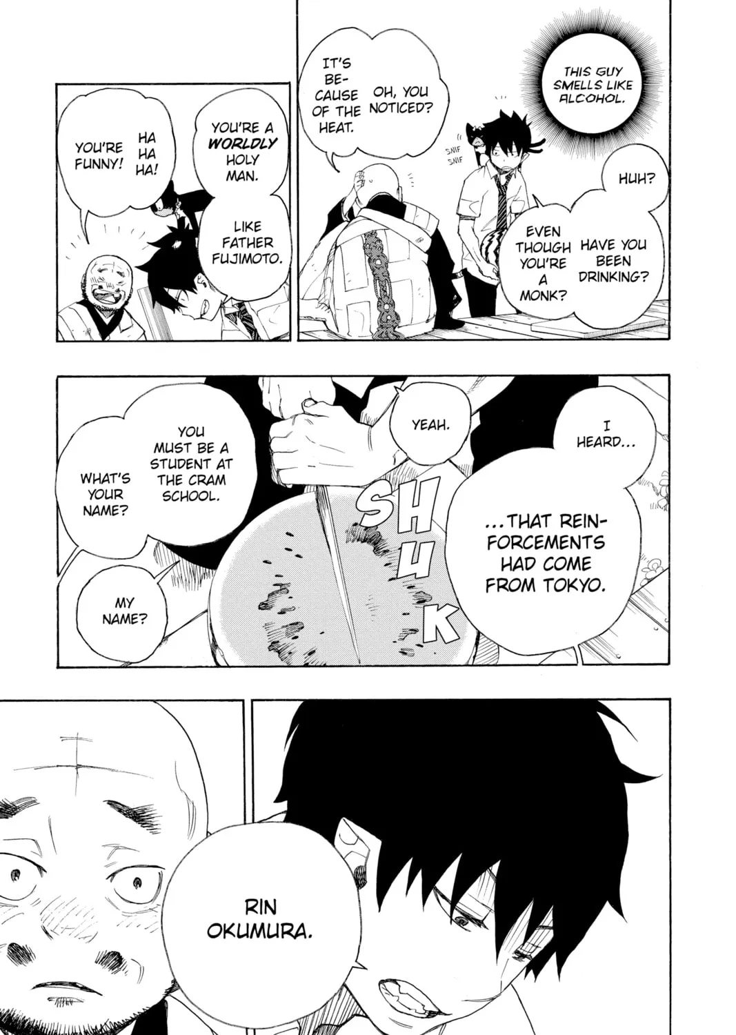 Read Blue Exorcist chapter 18 image 32 on Lezhin