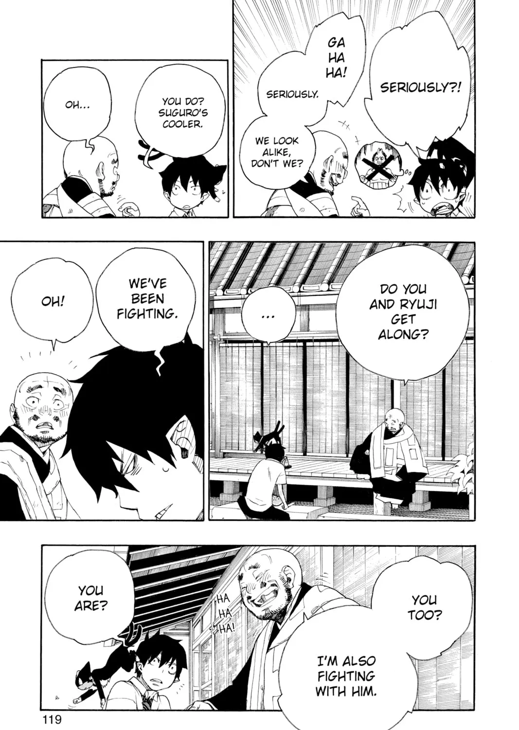 Read Blue Exorcist chapter 18 image 36 on Lezhin