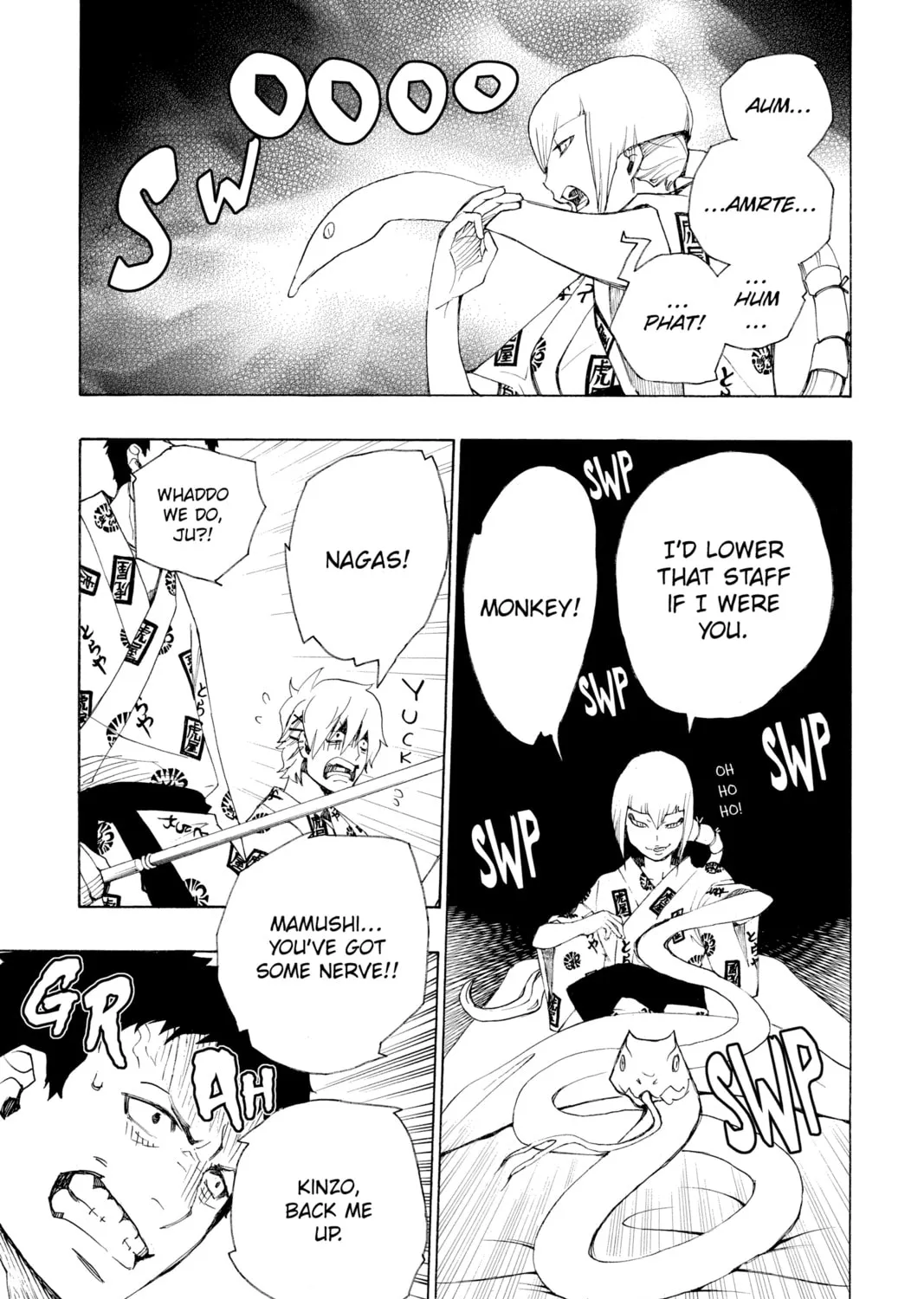 Read Blue Exorcist chapter 18 image 74 on Lezhin