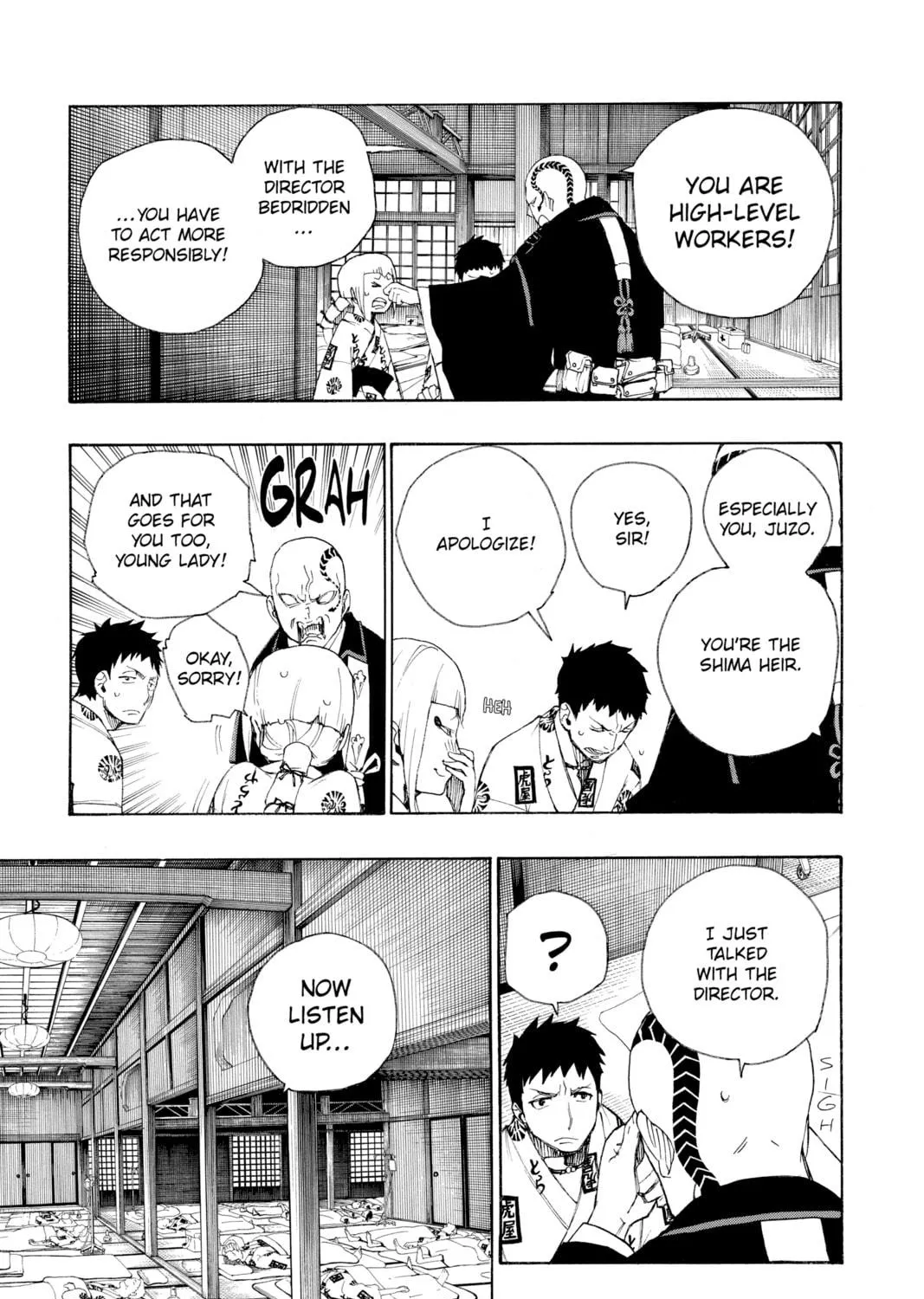 Read Blue Exorcist chapter 19 image 16 on Lezhin