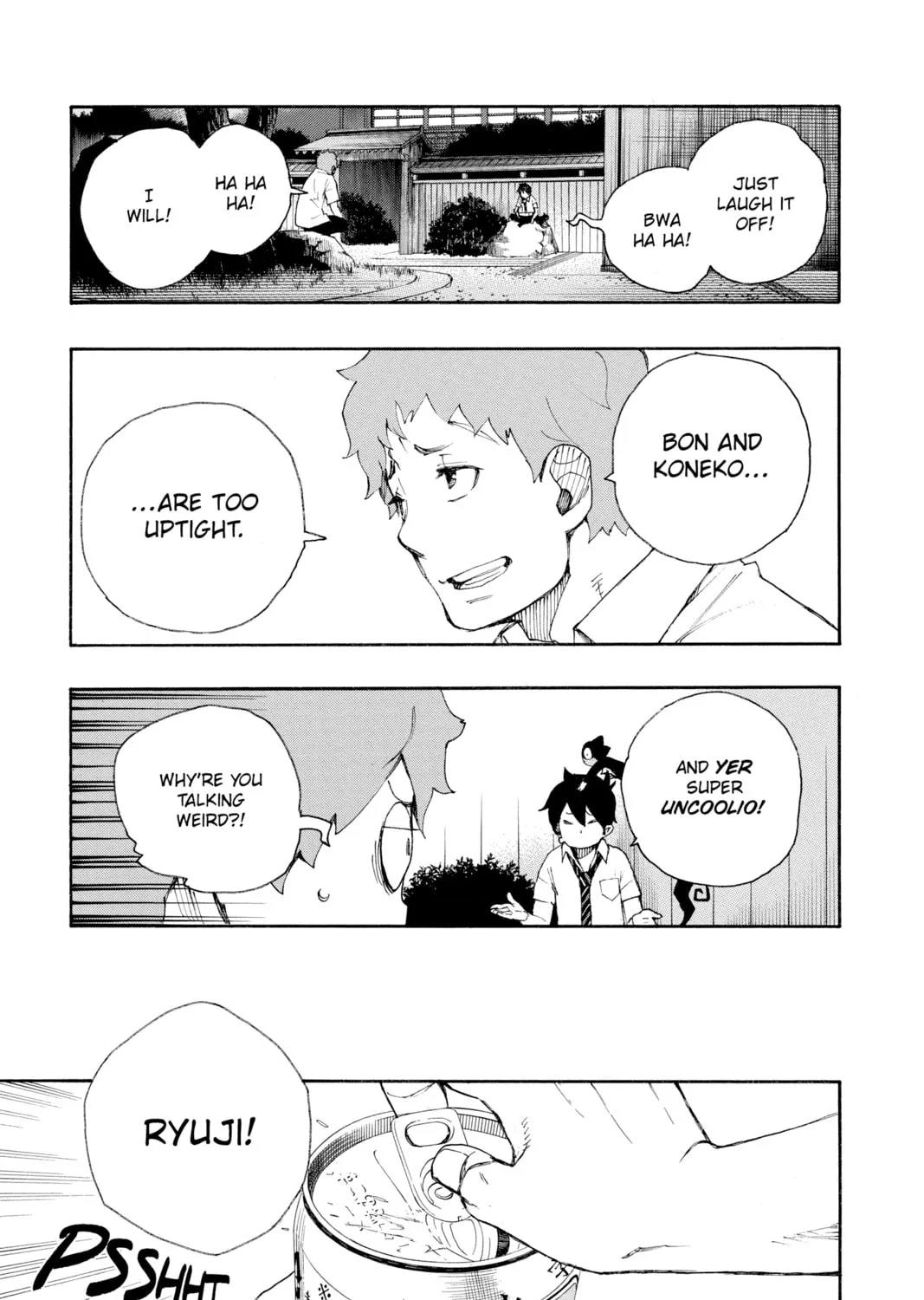 Read Blue Exorcist chapter 19 image 32 on Lezhin