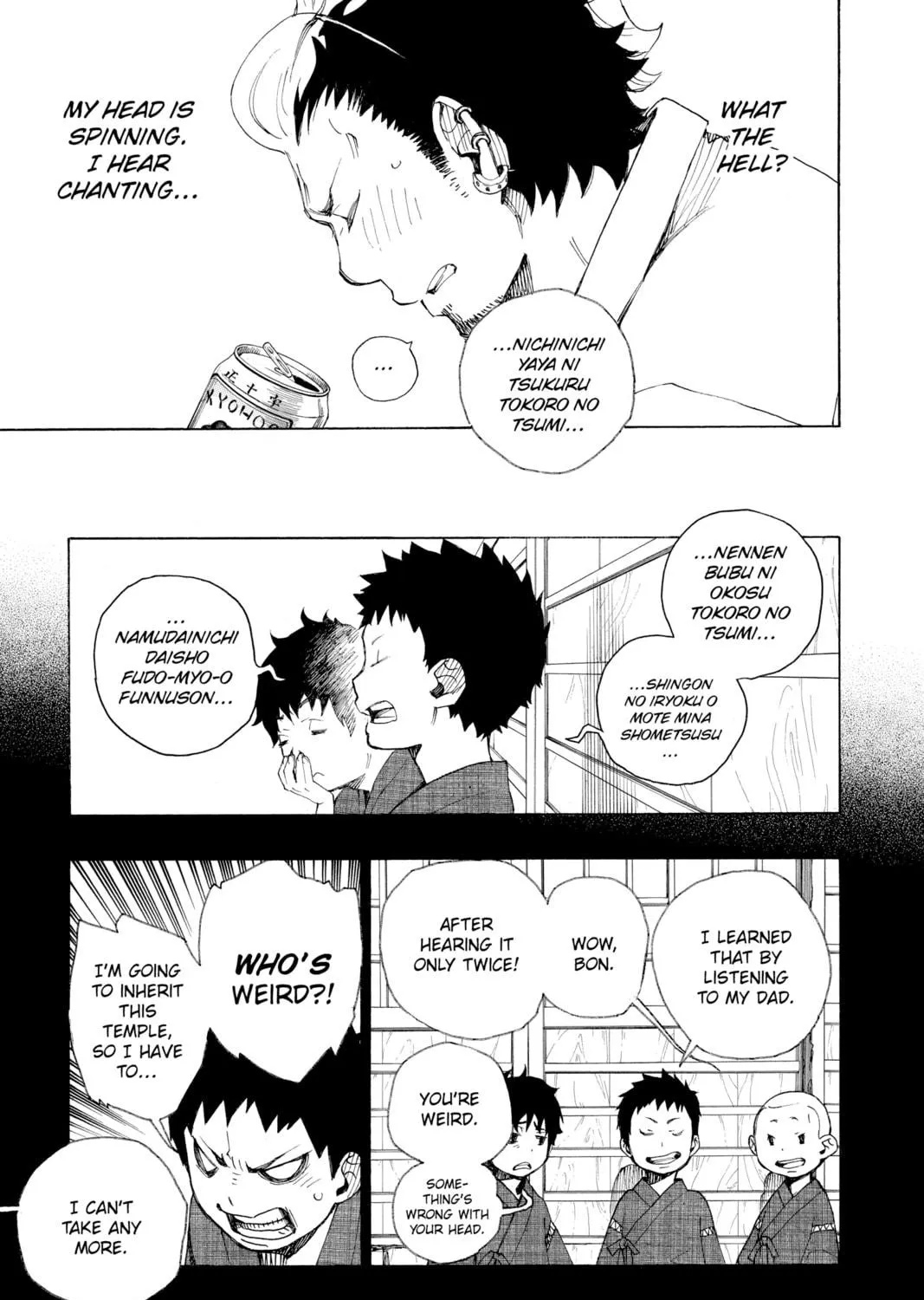 Read Blue Exorcist chapter 19 image 40 on Lezhin