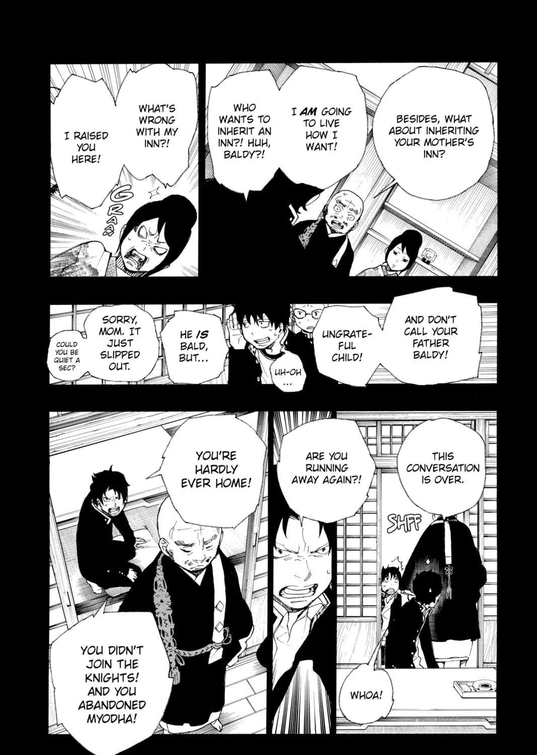 Read Blue Exorcist chapter 19 image 58 on Lezhin