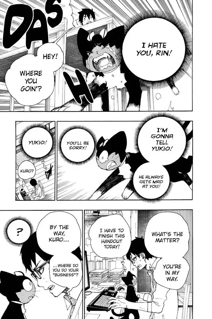 Read Blue Exorcist chapter 2.2 image 4 on Lezhin