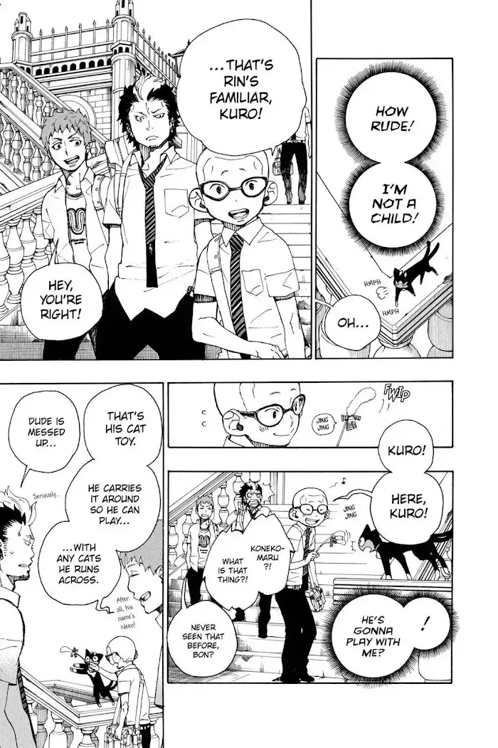 Read Blue Exorcist chapter 2.2 image 8 on Lezhin