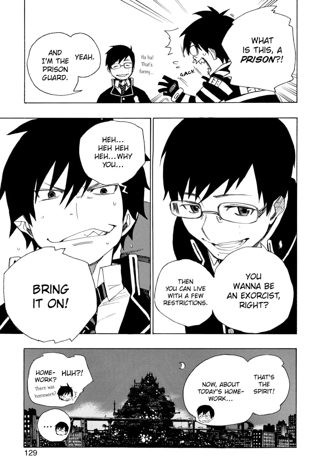 Read Blue Exorcist chapter 2 image 110 on Lezhin