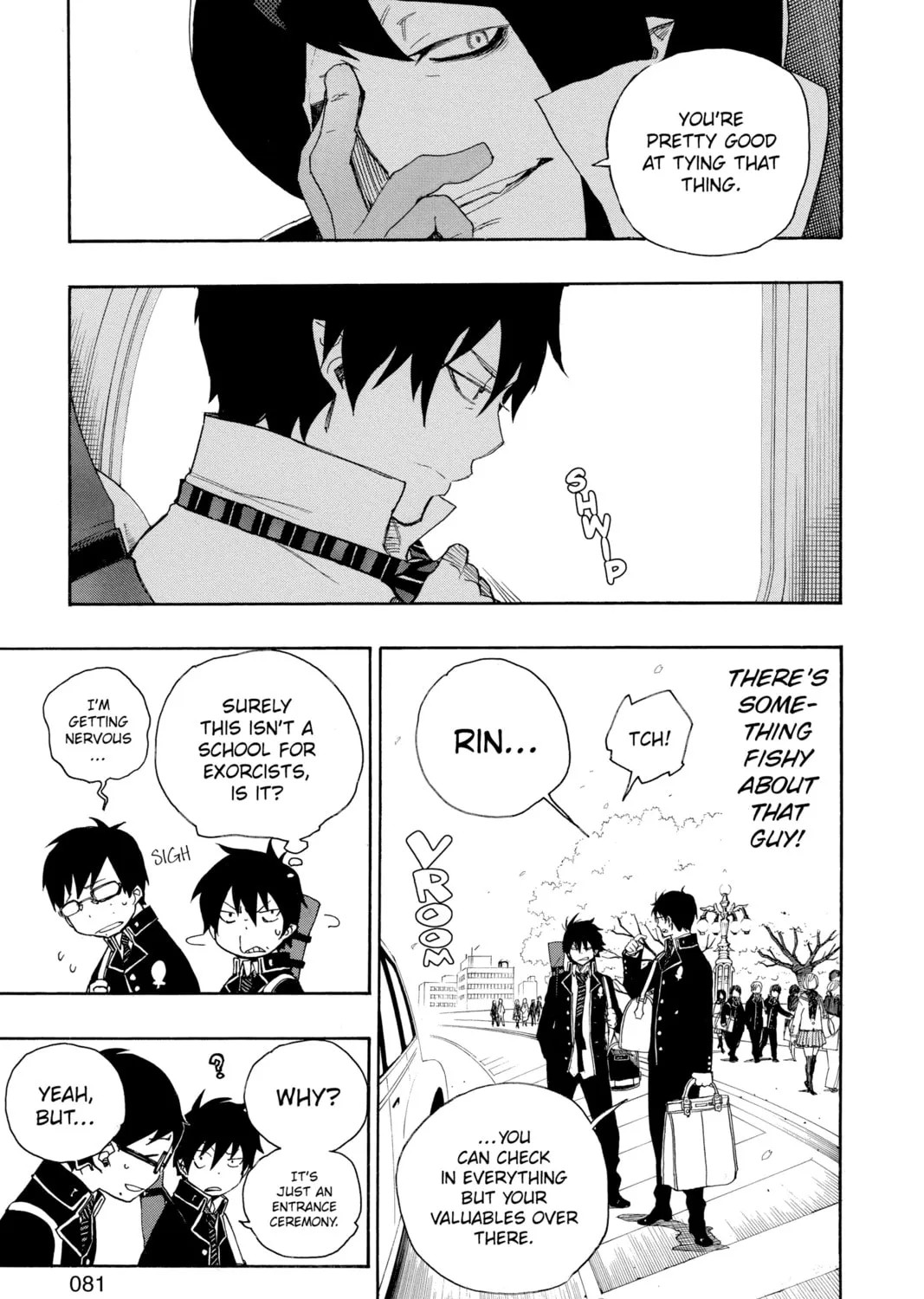 Read Blue Exorcist chapter 2 image 14 on Lezhin