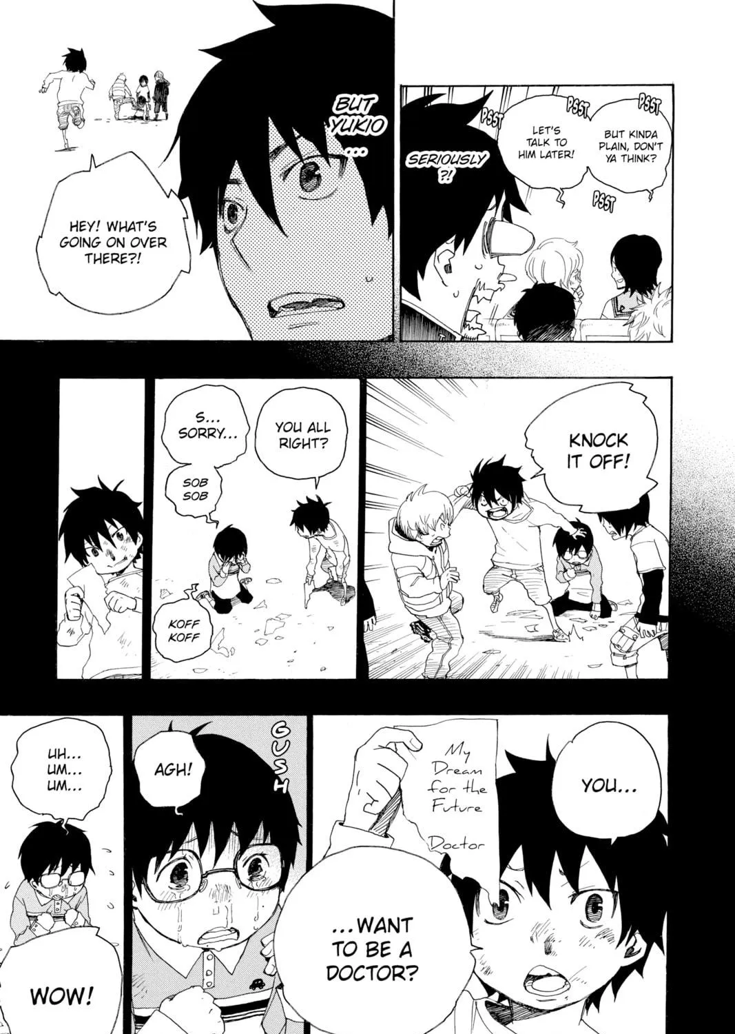Read Blue Exorcist chapter 2 image 18 on Lezhin