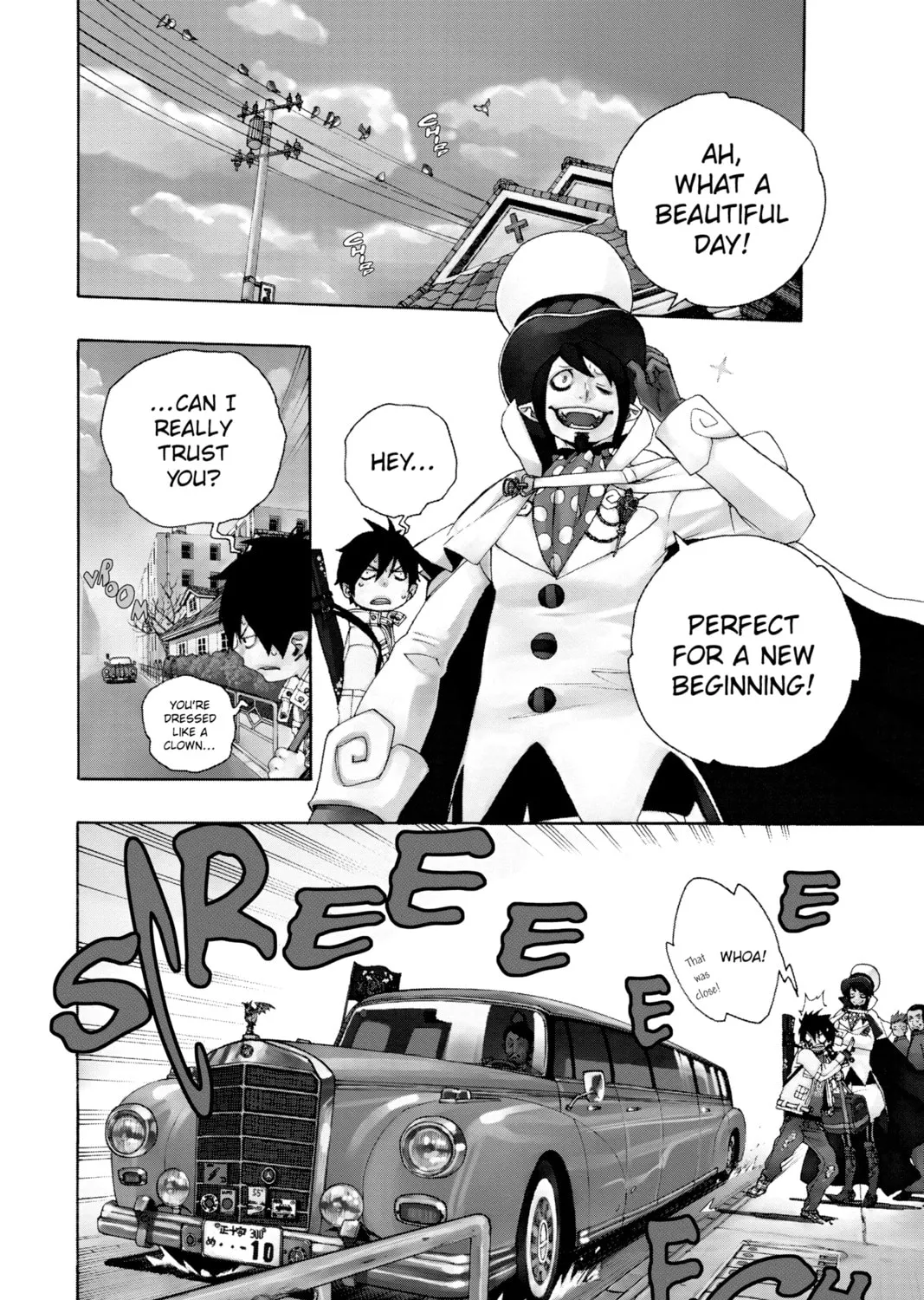 Read Blue Exorcist chapter 2 image 2 on Lezhin