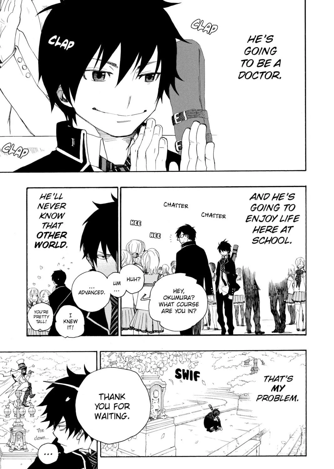 Read Blue Exorcist chapter 2 image 22 on Lezhin