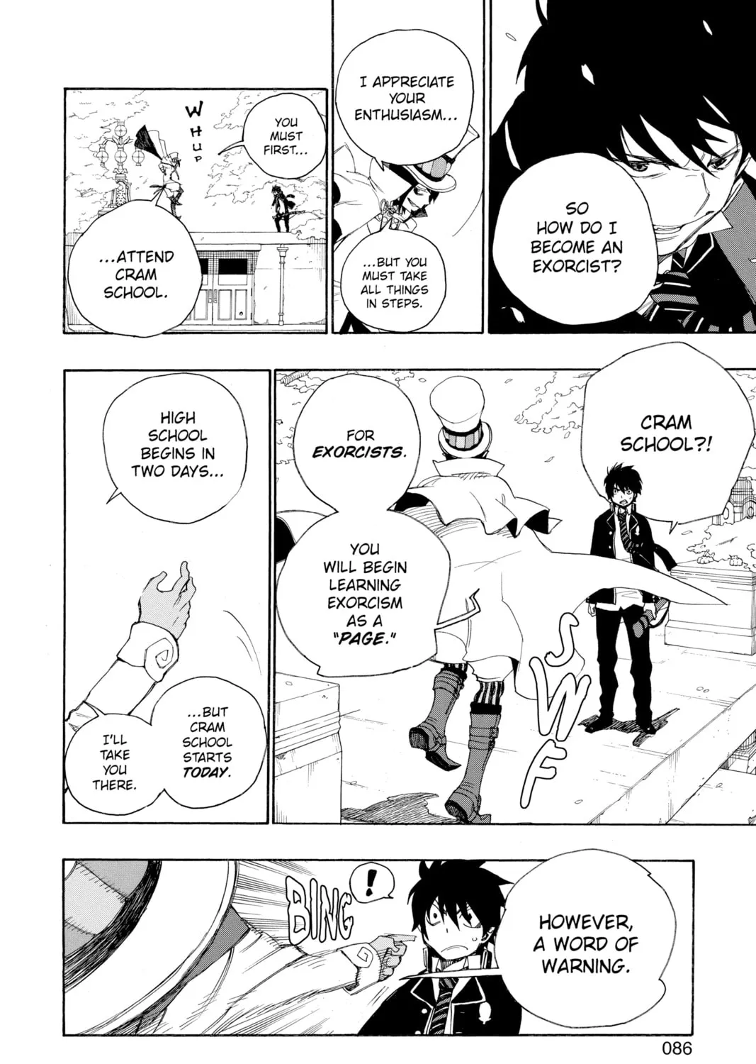 Read Blue Exorcist chapter 2 image 24 on Lezhin