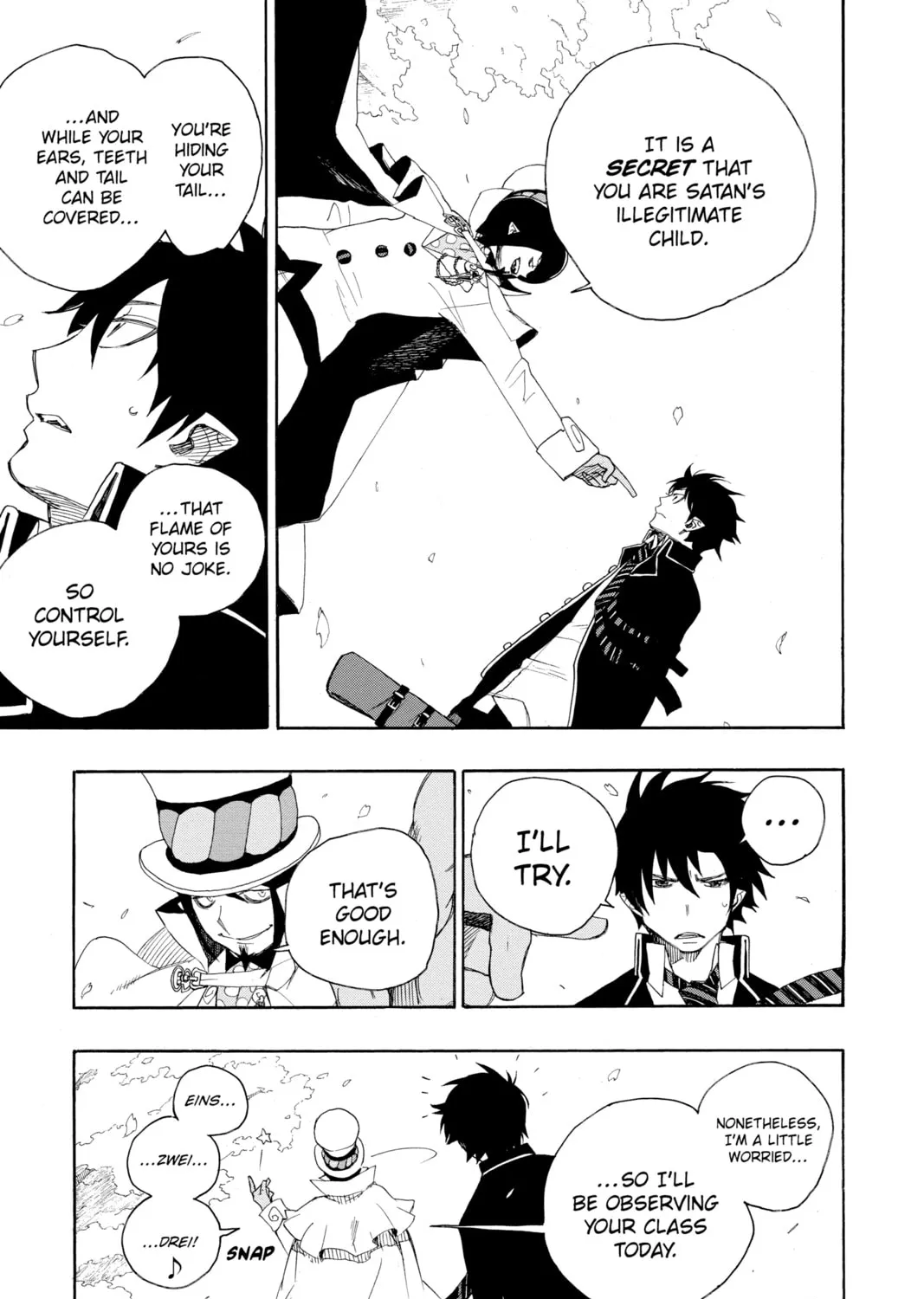 Read Blue Exorcist chapter 2 image 26 on Lezhin