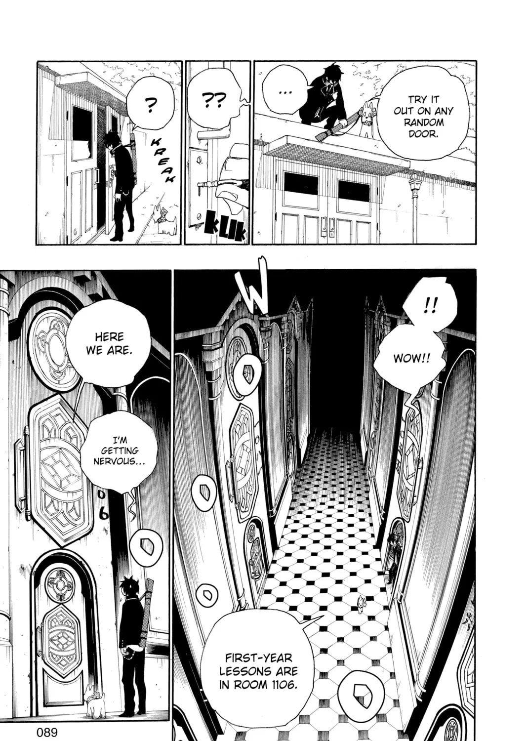 Read Blue Exorcist chapter 2 image 30 on Lezhin