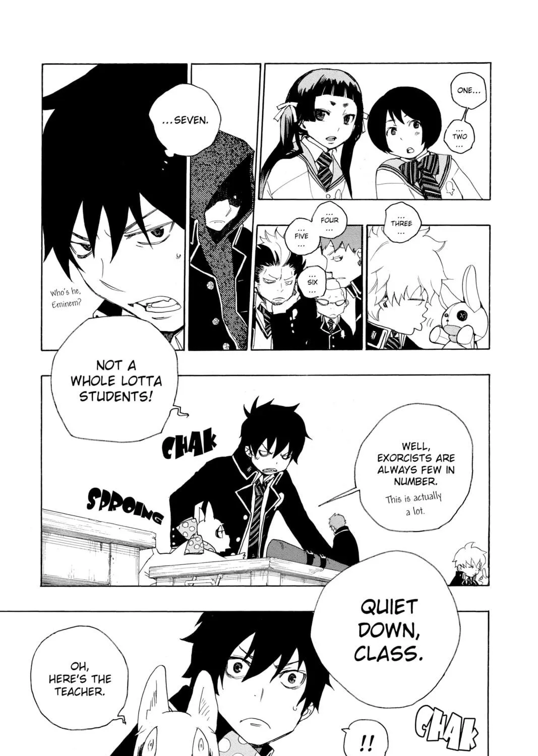 Read Blue Exorcist chapter 2 image 34 on Lezhin